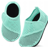 LeIsfIt Toddler Water Shoes Aqua Socks Green 4