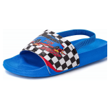 Toddler Slide Sandals with Back Strap Beach Shoes Size 5-6