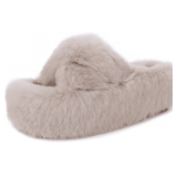 Fuzzy Women's Furry Slippers Size 38-39