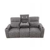 Macys Greymel Fabric Power Reclining Sofa W/Wireless Charger Online Retail: $1999