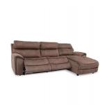 Macys Hutchenson 3pc Power Reclining Sectional W/Chaise Online Retail: $3017