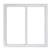 48x47 in. Sliding Window with Nailing Fin