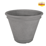 Alameda Large Gray Plastic Planter (22')