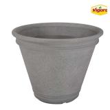 Alameda Large Gray Plastic Planter (22')