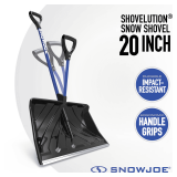 Snow Joe 20-in Plastic Snow Shovel + Handle