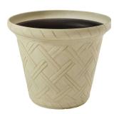 22 in. Frenchboro Antique Planter, Cream Resin
