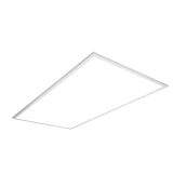 LED Flat Panel Troffer Light, 4700lm, 4000K