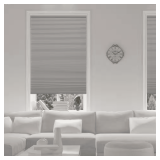Pewter Cordless Blackout Cellular Shades 31x48