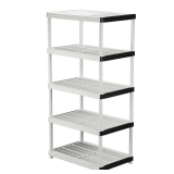 Gray 5-Tier Garage Shelving (36 in. W x 72 in. H) (Damaged)