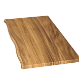 Saman Solid Wood Live Edge Countertop