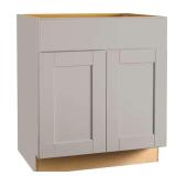 Shaker 30x24x34.5 Sink Base Dove Gray