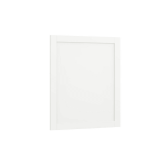 Courtland Shaker End Panel Polar White