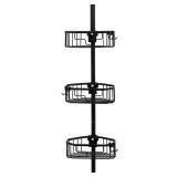 NeverRust Aluminum Tension Pole Shower Caddy