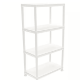 Garage Storage Shelving Unit, 4-Tier, Gray