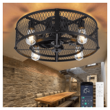 Depuley 20' Flush Mount Ceiling Fan