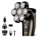7D Arc Electric Shaver for Head & Body, 5-in-1