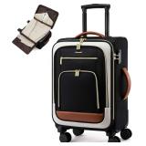 LOVEVOOK Carry-On Luggage 22x14x9 TSA Lock 49L