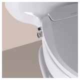 Swash Ecoseat Non-Electric Bidet Seat, Round