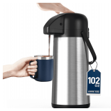 102oz Airpot Coffee Dispenser (Stainless)