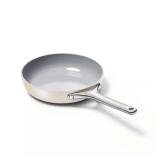 8 in. Ceramic Non-Stick Frying Pan in Cream