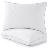 Queen Size Memory Foam Pillows, 2-Pack