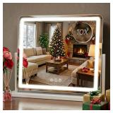 Antok Vanity Mirror with Lights, 24' x 20'