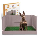 Pup en Suite Potty - Dog Toilet with Four Walls