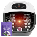 MoodRelish Foot Spa Massager with Heat, Lavender