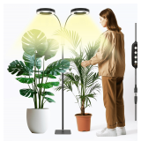 GLOWRIUM 36W Full Spectrum 2-Head Plant Light