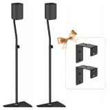 Speaker Stands 33 42' with Wall Mount