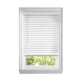 Home Decorators White Faux Wood Blinds 35x64