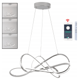 LED Pendant Light, Chrome, Dimmable, Dia20.5xH6.3