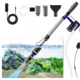 Fish Tank Cleaner, 530GPH Gravel Cleaner, 32W