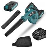 LIKI 20V Cordless Leaf Blower + 4.0Ah Battery