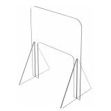 USA Industrials Clear Plastic Divider 36x36