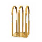 Tire Inflation Cage, 3-Bar, 30in H, 22in Lg