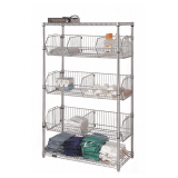 Approved Vendor Wire Shelving, 36x18, 2 Shelves