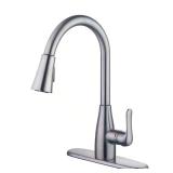 McKenna Single-Handle Kitchen Faucet, Stainless