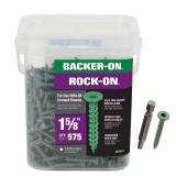 Star Drive Cement Board Screws #9 x 1-5/8' 575-ct