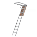 Insulated Aluminum Attic Ladder, 7 10 ft, 225?