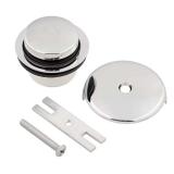 Bath Toe-Touch Drain Remodel Kit in Chrome (4)