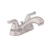 Constructor 4-in Centerset Faucet, Brushed Nickel