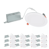 HLBSL 6 in. Integrated LED, 900 lm, 5CCT, White