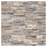 Silver Travertine Ledger Panel 9x24 Tile