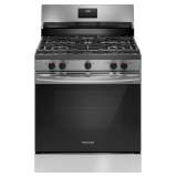 Frigidaire 30-in 5-Burner Gas Range (Stainless)