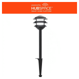 Lauderdale Low Voltage Matte Black LED Path Light