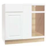 Hampton 36'W x 24'D x 34.5'H Cabinet, Satin White