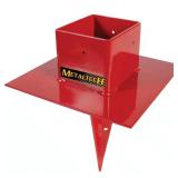 Pump Jack 8x8x11 Steel Pole Anchor for Scaffolding
