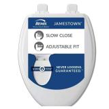 BEMIS Jamestown Elongated Seat White