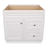 Hampton 36 in. W Bath Vanity Cabinet in White